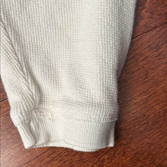 Johnny Was Ivory Textured Hoodie, Size Medium - Picture 9 of 14